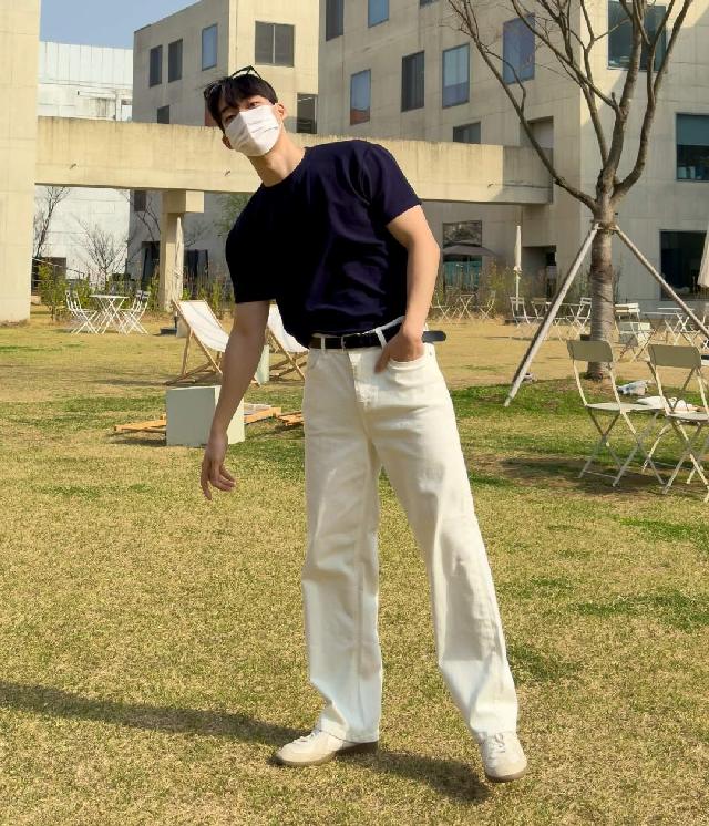 반팔티/7부티 코디