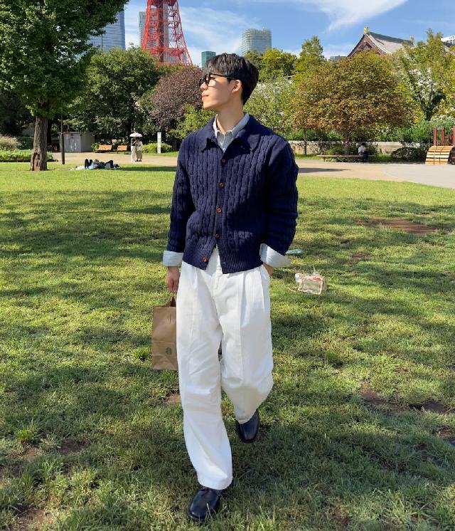 가디건 코디