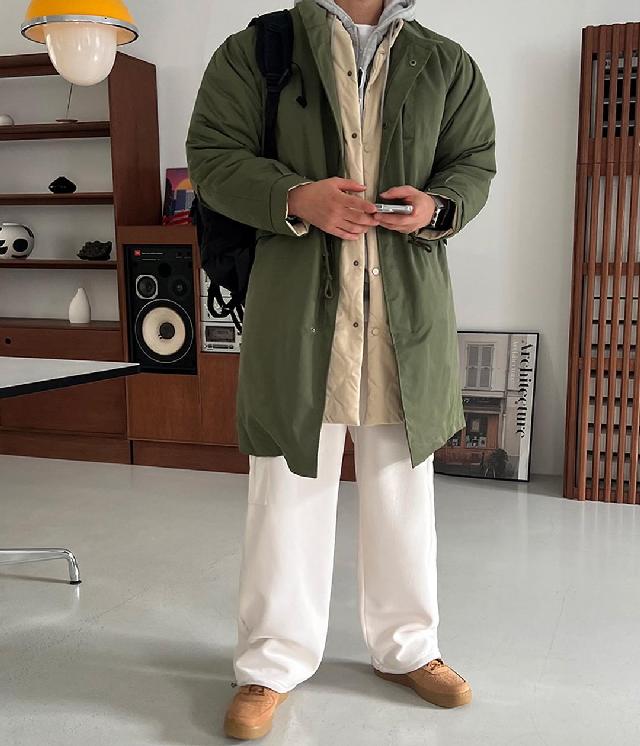 롱패딩 코디