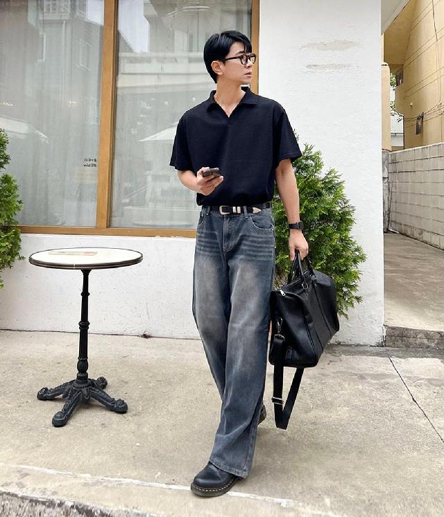 반팔티/7부티 코디