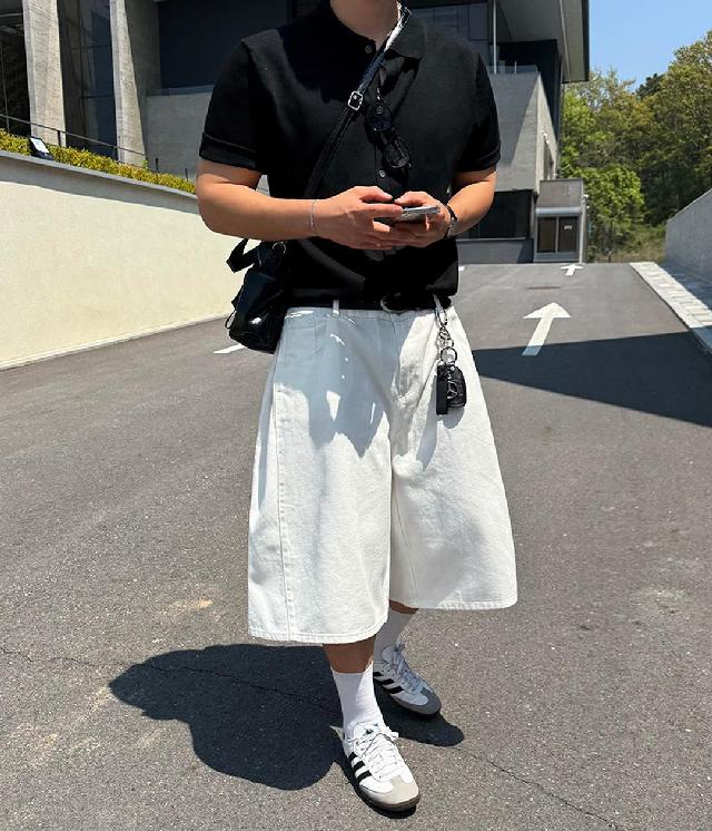 반바지 코디