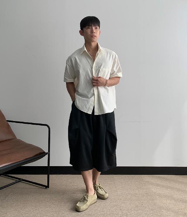 반팔 코디