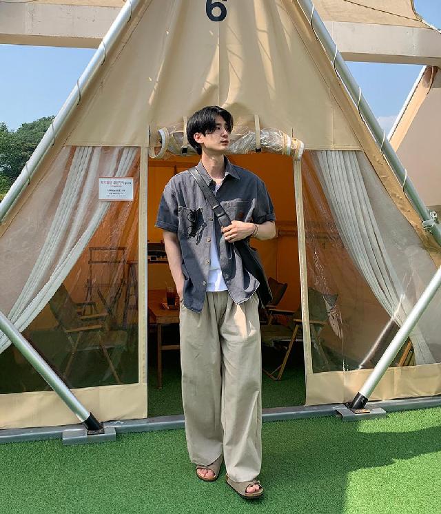반팔 코디