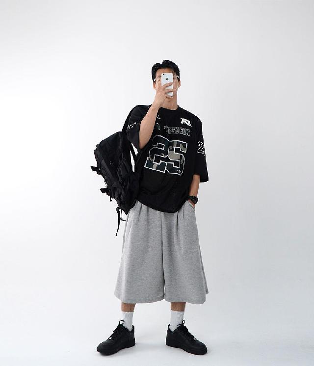 반팔티/7부티 코디