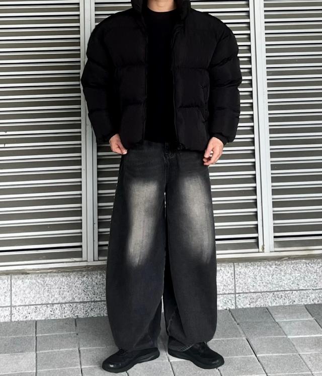 숏패딩/패딩조끼 코디