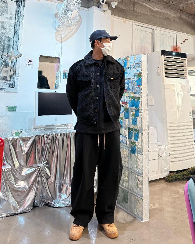 무스탕/시어링 코디