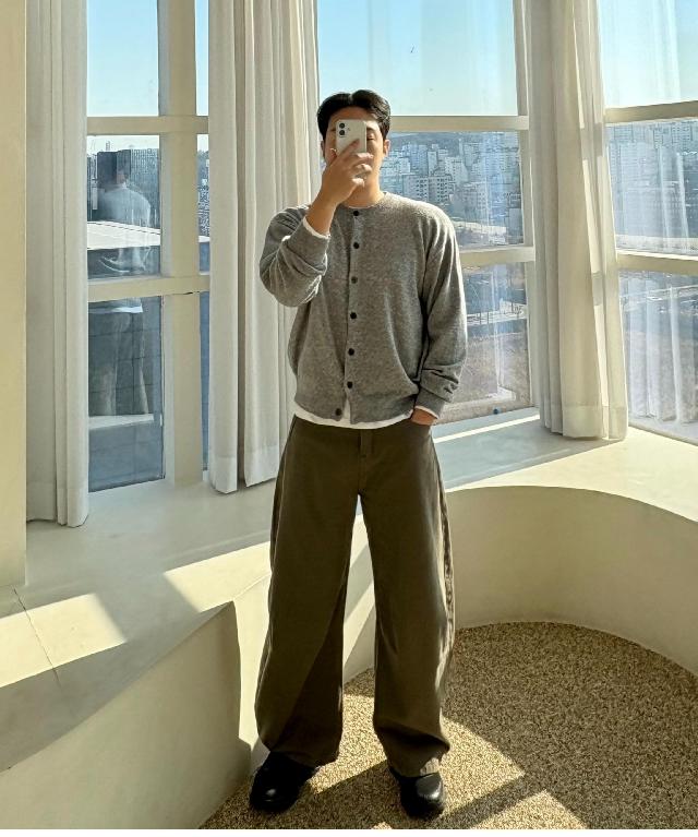 가디건 코디