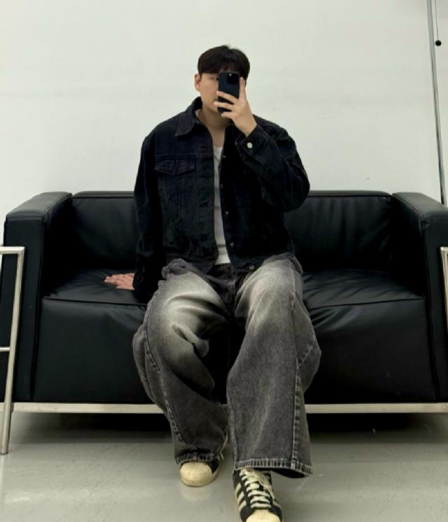 블루종/트러커 코디
