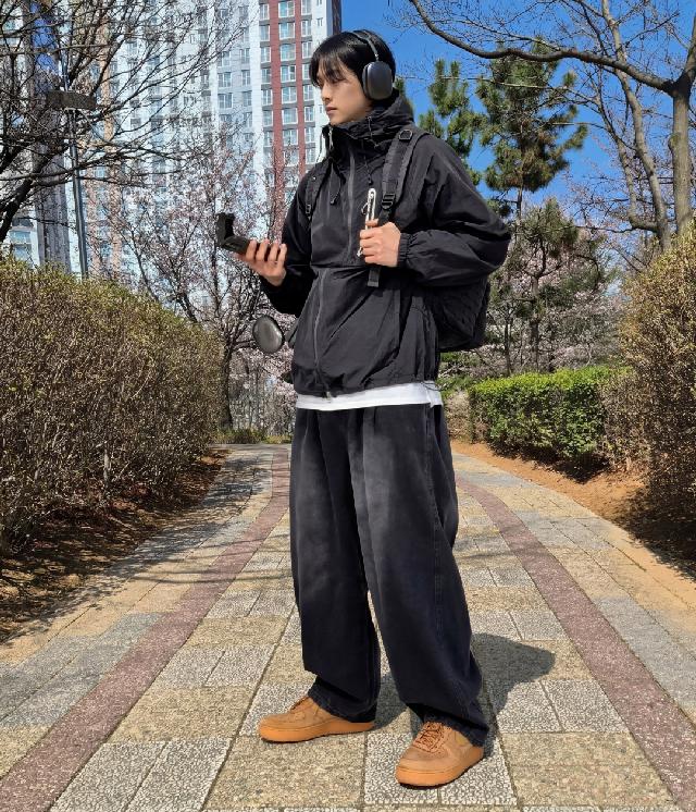 바람막이 코디