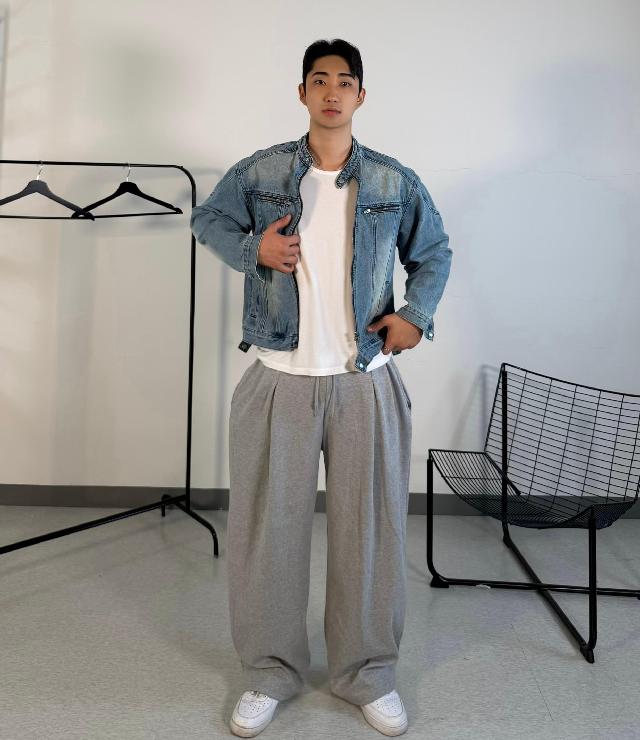 블루종/트러커 코디