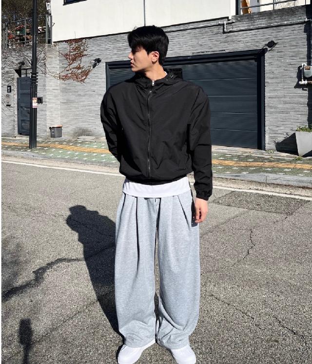 바람막이 코디