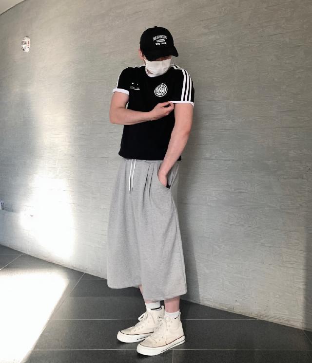 반소매 티셔츠 코디