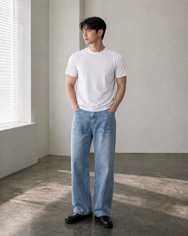 반소매 티셔츠 코디