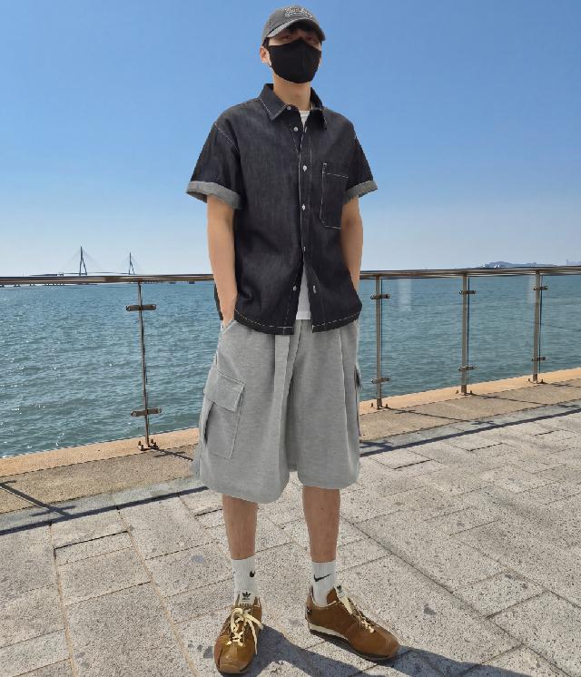 반소매 티셔츠 코디