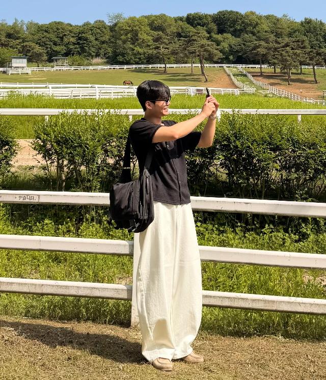 반소매 티셔츠 코디
