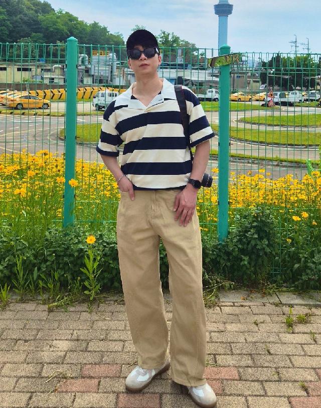 반소매 티셔츠 코디