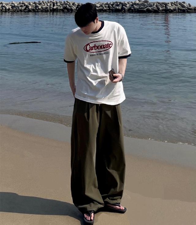 반소매 티셔츠 코디