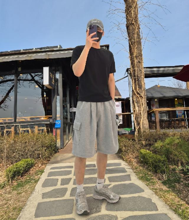 반소매 티셔츠 코디