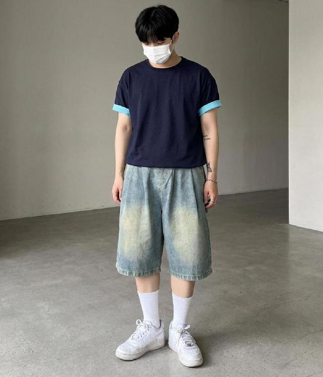 반소매 티셔츠 코디