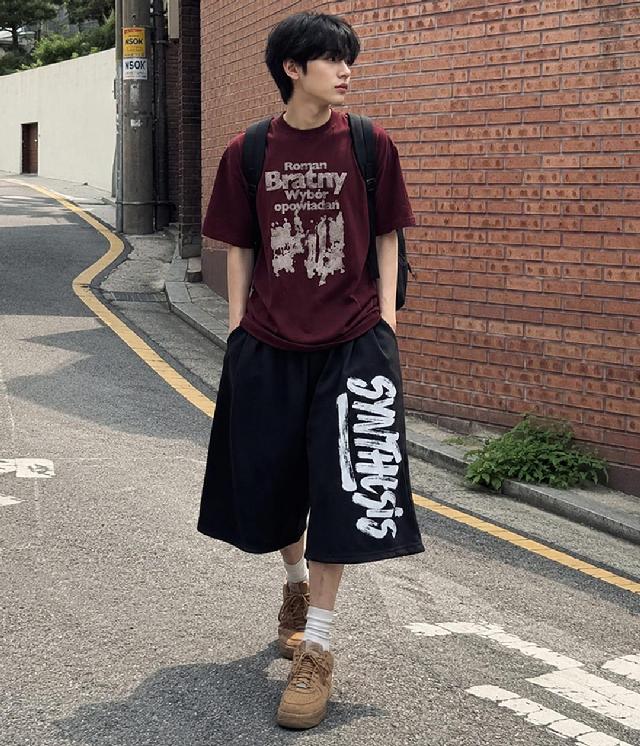 반소매 티셔츠 코디
