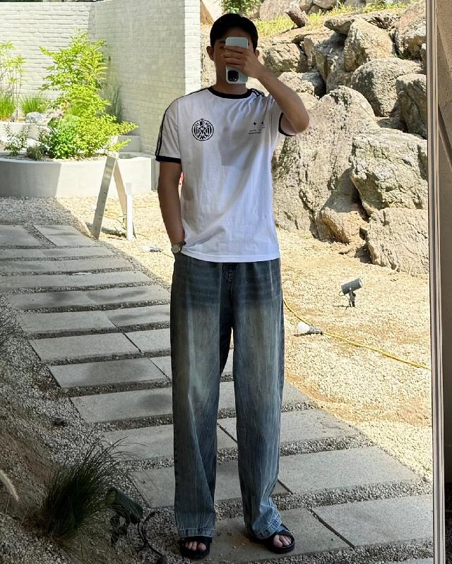 반소매 티셔츠 코디