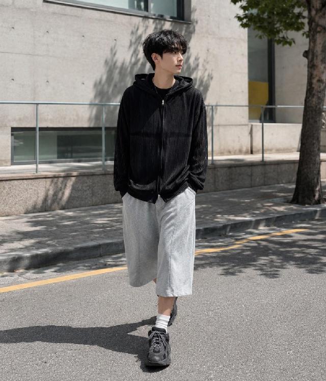 후드집업 코디