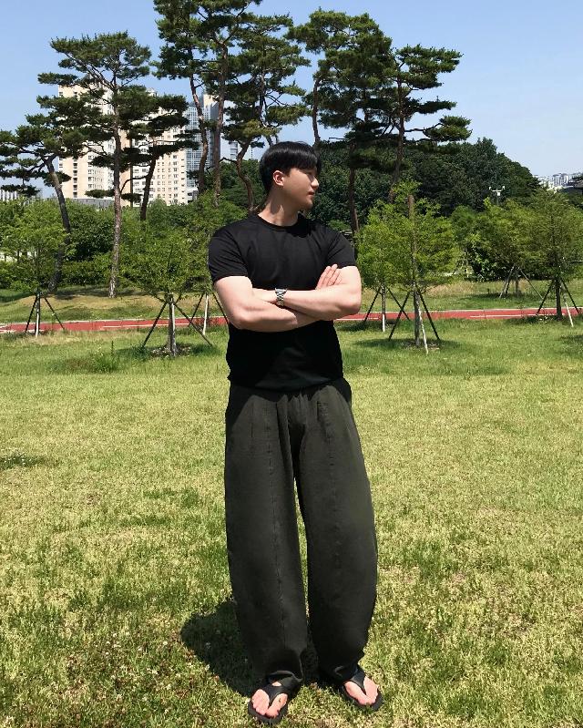 반소매 티셔츠 코디