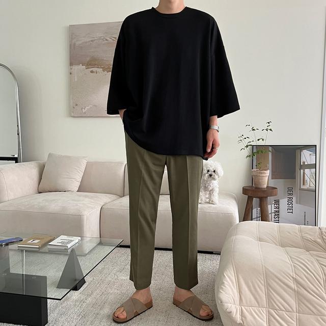 반팔티/7부티 코디