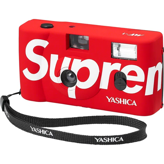 21SS シュプリーム ヤシカ MF-1 カメラ レッド 슈프림] 21SS Supreme x Yashica MF-1 Camera / 슈프림 야시카