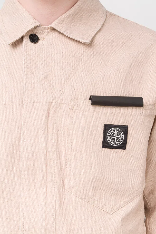 Stone island panama placcato jacket