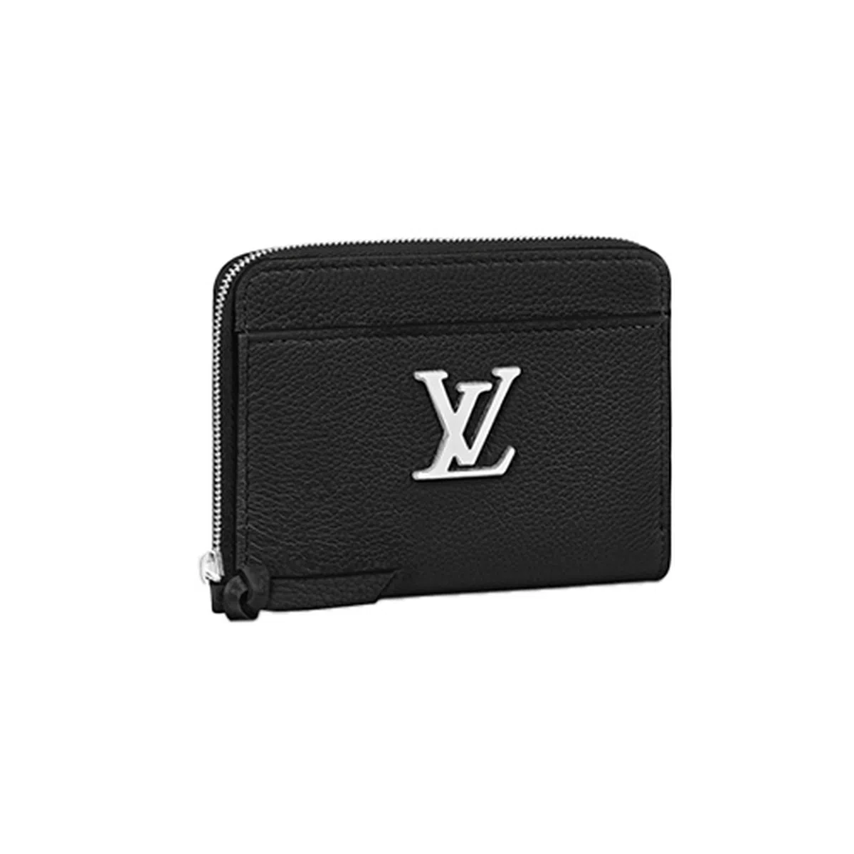 25SS 루이비통 락미 지피 코인 퍼스 블랙 실버로고 M80099