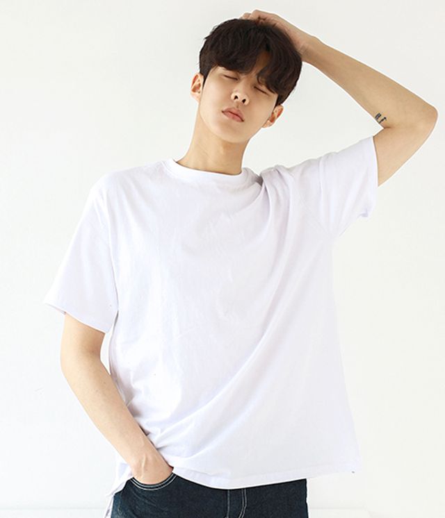 [당일발송] CRAMP 덤블워싱레이어드반팔