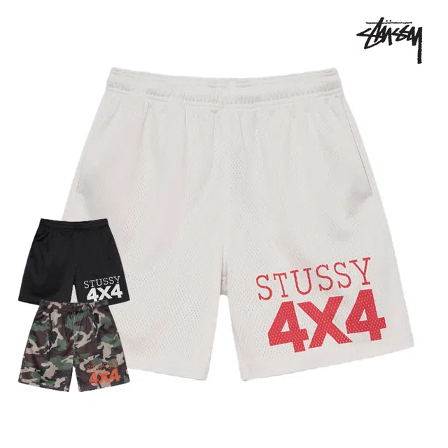 ★人気★【STUSSY】★4X4 MESH SHORT★ショート.★ MESH SHORT 4X4 | Parallel