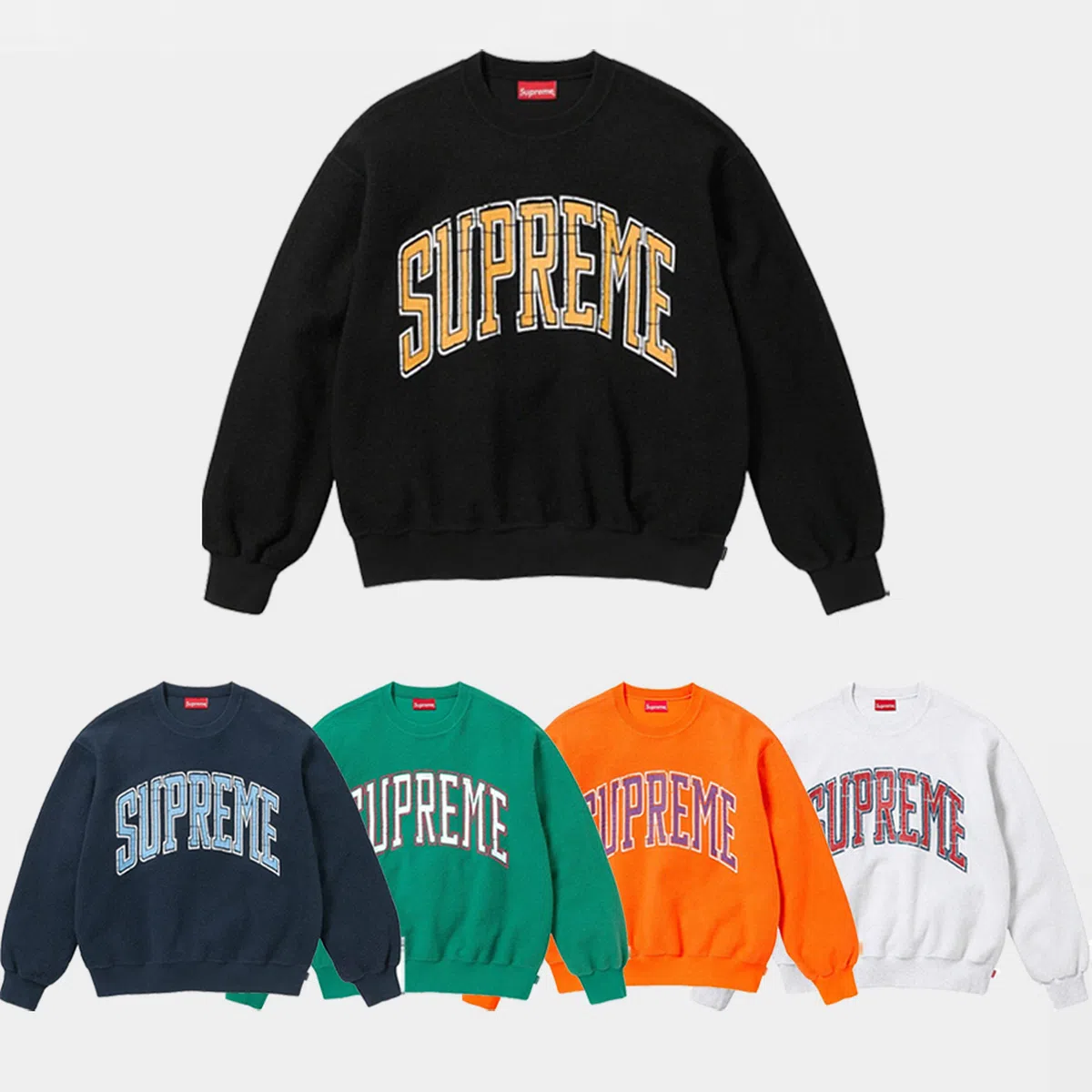 해외배송]23FW Supreme Inside Out Crewneck 슈프림 인사이드 아웃 