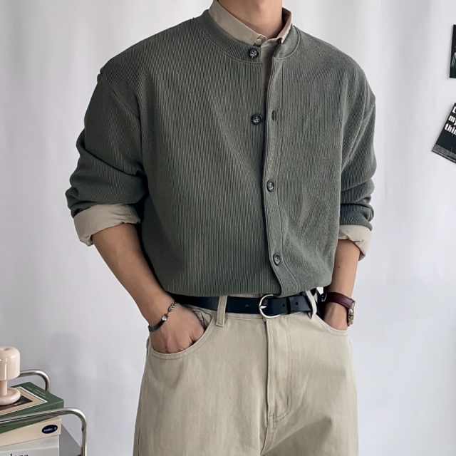 간절기 라운드넥 가을 봄 가디건 모던웨이 니티드 가디건 11colors