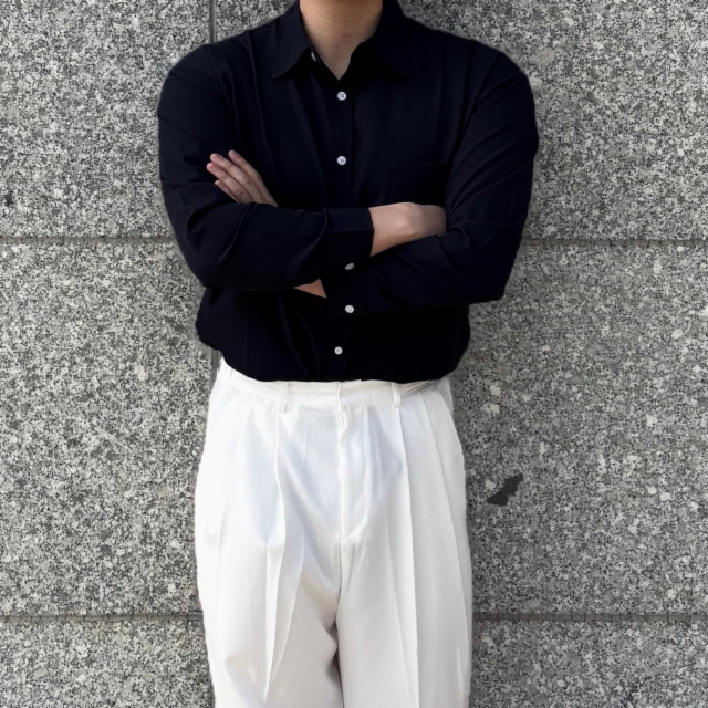 링클프리 셔츠 댄디 오버핏 캐쥬얼 빅사이즈  M~4XL
