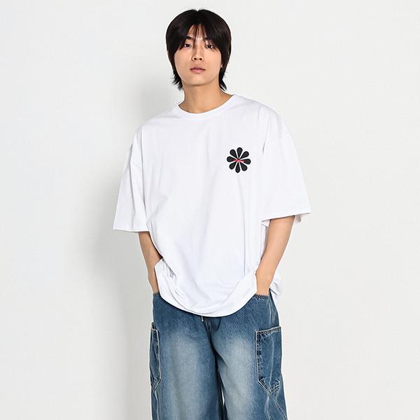 [당일발송] ~6XL CRAMP 16수바이오플라워반팔티