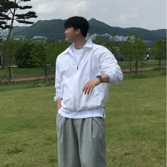 오버핏 미니멀 숏 카라 바람막이 (5color)