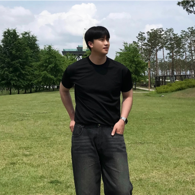 프리미엄 텐션 머슬핏 분또 반팔티 (10color)