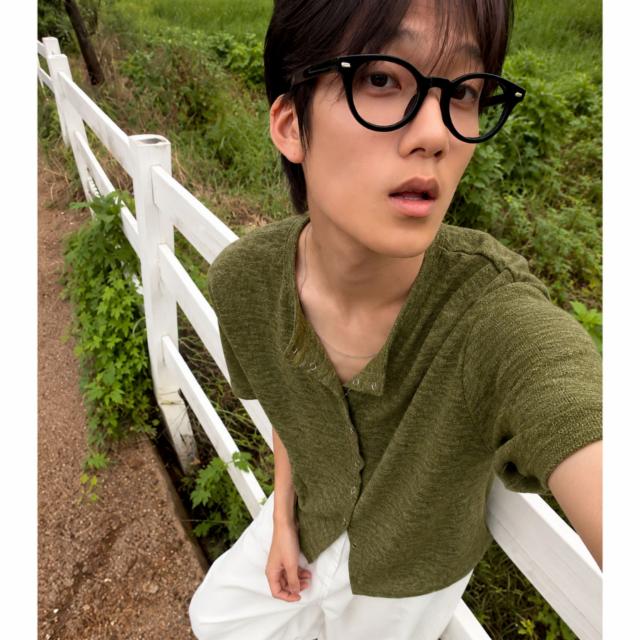 ● 주문폭주 ● QWC 소프트 크롭 니트 반팔 가디건 3 Colors