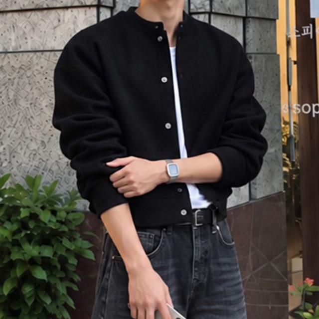 [핏보장] 울 크롭 벌룬핏 가디건 자켓