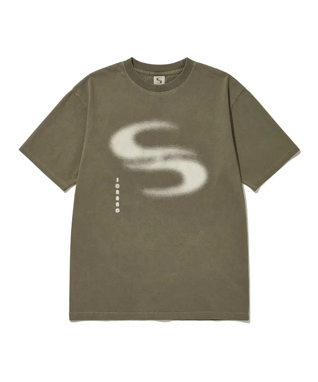 【SORANO】SORANO Vintage Pigment T-shrits SORANO Vintage Pigment T-shrits [4Color]