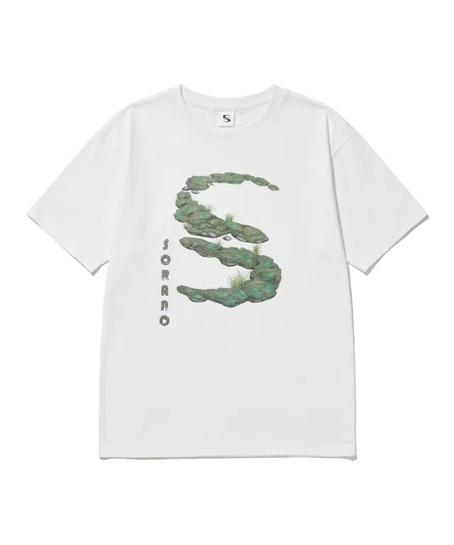 【SORANO】Vintage Pigment T-shirts Men's t-shirt Sonoma - VINTAGE CARBON 16 Short sleeve Black