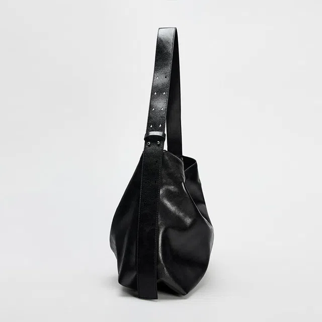 해외배송] ZARA 자라 쇼퍼백 블랙 6087410