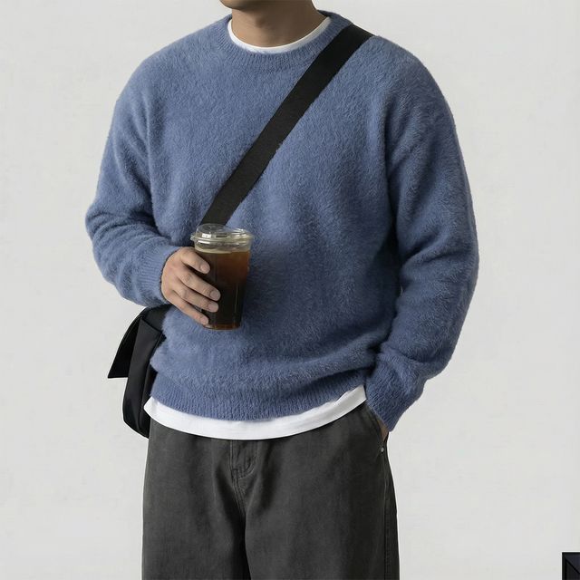 누카 털빠짐X 모헤어 앙고라 크롭 니트 (7color)