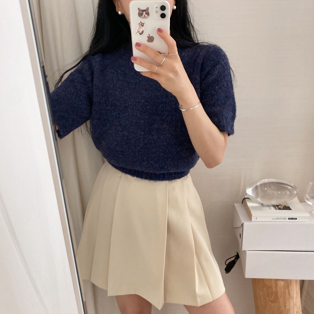 専用　現行品　ANAYI ベージュ 半袖ニット 専用 現行品 ANAYI ベージュ 半袖ニット - メルカリ