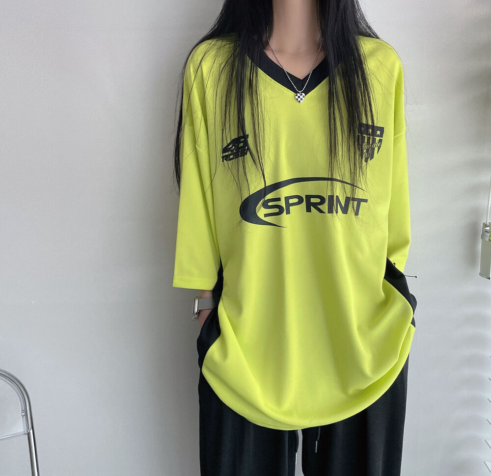 Tops803 ルーズフィット　ヘビーウェイト　Vネック　半袖　Tシャツ Vネックルーズフィット半袖Tシャツ | ファッション通販サイト NUGU