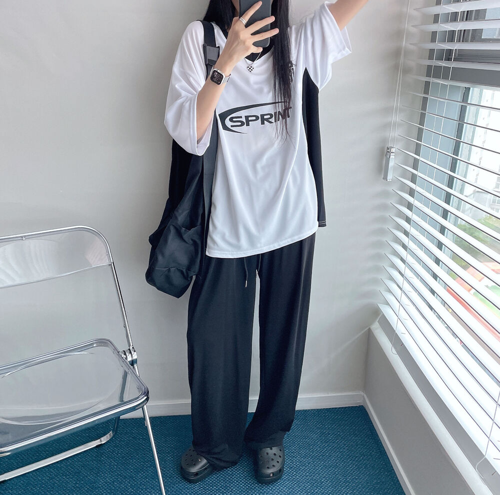 Tops803 ルーズフィット　ヘビーウェイト　Vネック　半袖　Tシャツ Vネックルーズフィット半袖Tシャツ | ファッション通販サイト NUGU