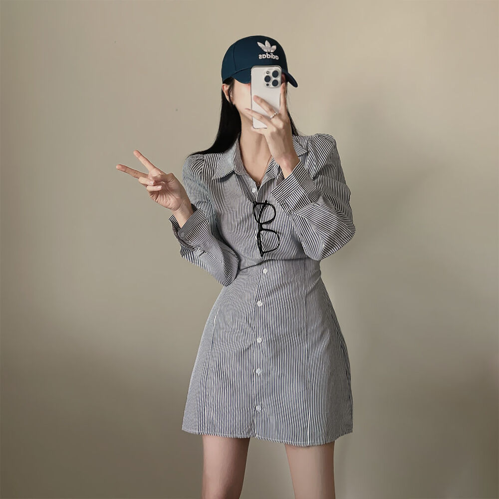 ジャガードロゴニットミニワンピース – Darich (ダーリッチ)