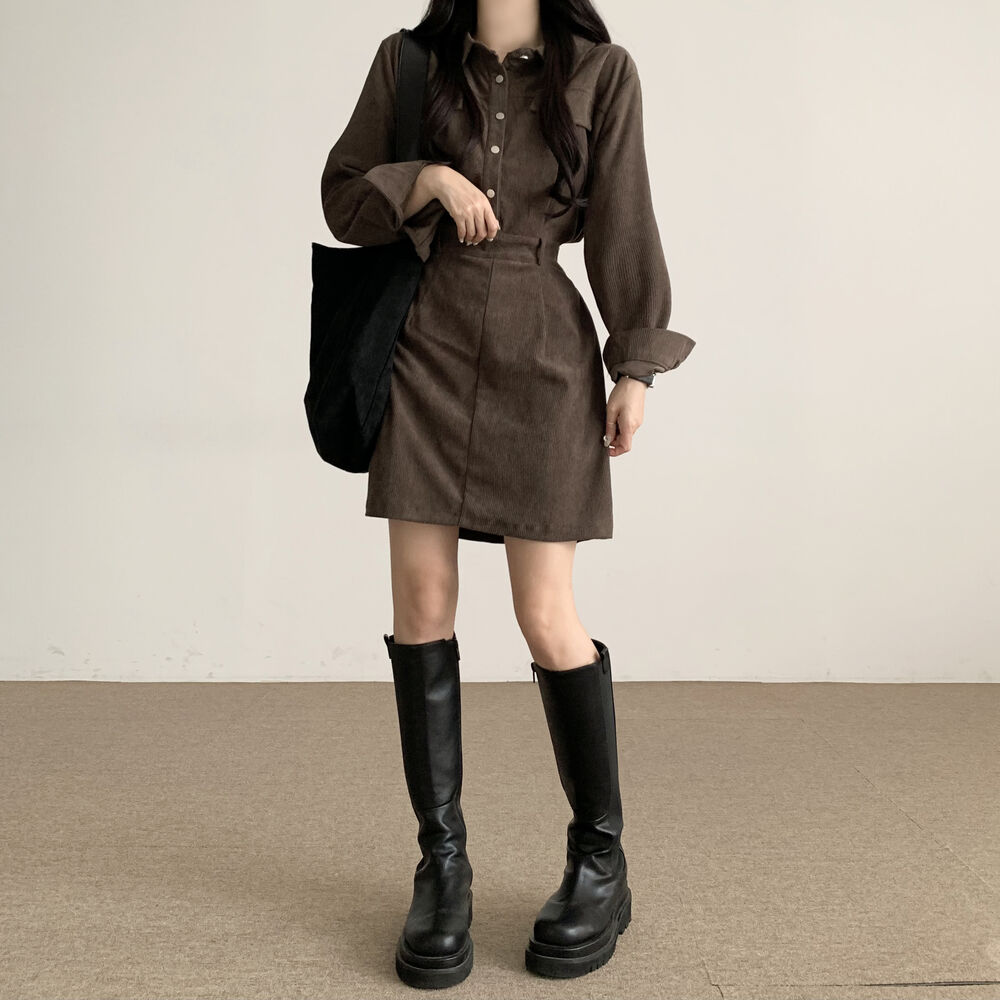 FR2梅 黒いコーデュロイミニワンピース F FR2梅 黒いコーデュロイミニワンピース F 2025年最新】FR2 ミニ